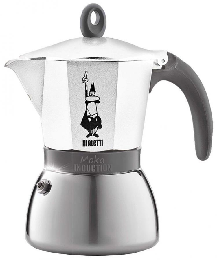 Bialetti Moka Induction White 3 cup - iCup