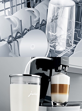 JURA Glass Milk Container – Carolina Coffee Company