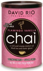 David Rio Flamingo Vanilla Chai černý čaj bez kofeinu 337 g 