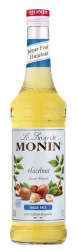 Monin Hazelnut light sirup lískový oříšek bez cukru 0,7 L