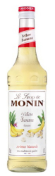 Monin Yellow Banana sirup žlutý banán 0,7 L