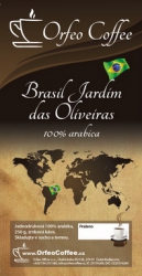 Orfeo Coffee Brasil Jardim das Oliveiras zrnková káva 250 g